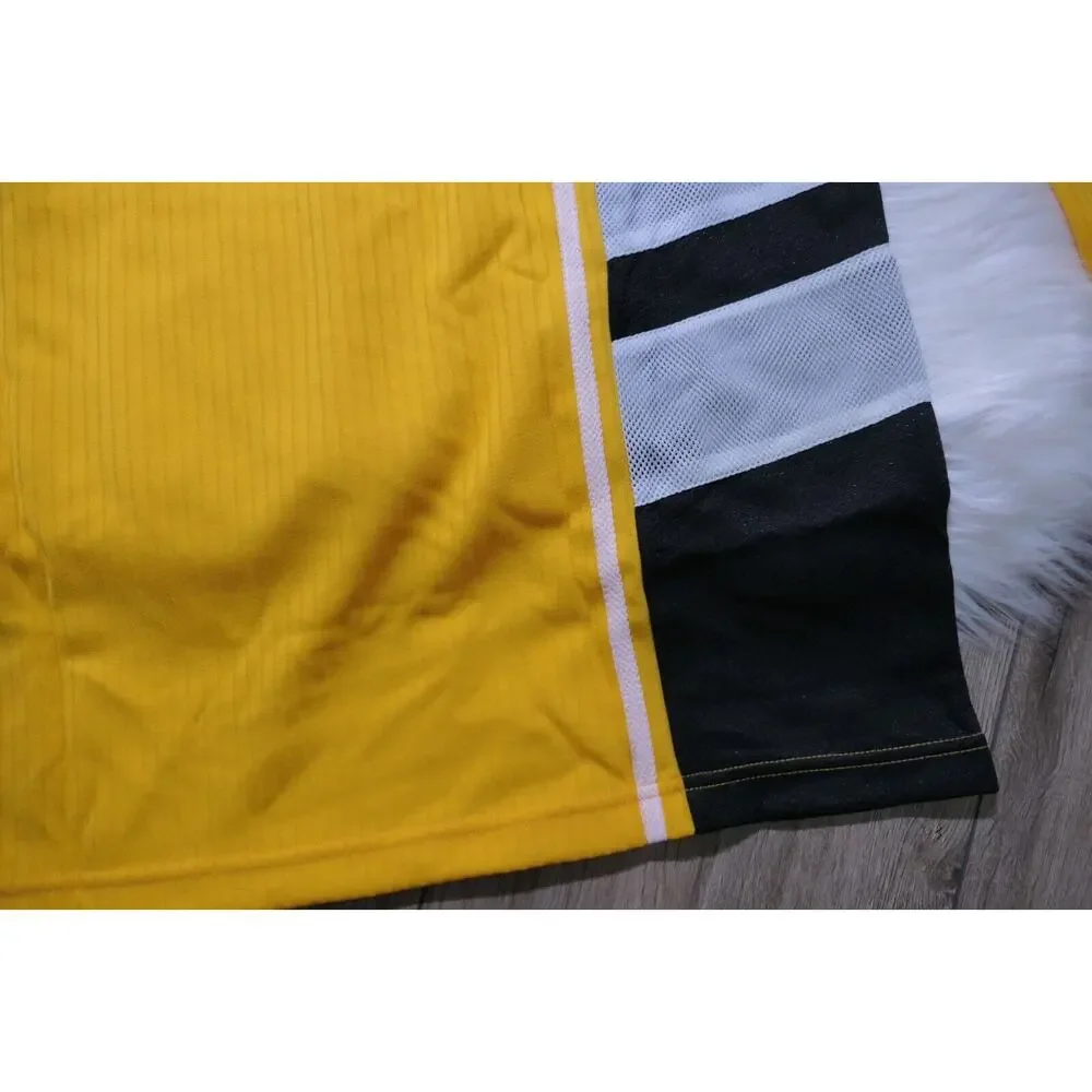 NWT Vintage 90s ADIDAS Soccer Carlsbad Goalkeeper Jersey Gold & Black Men Large